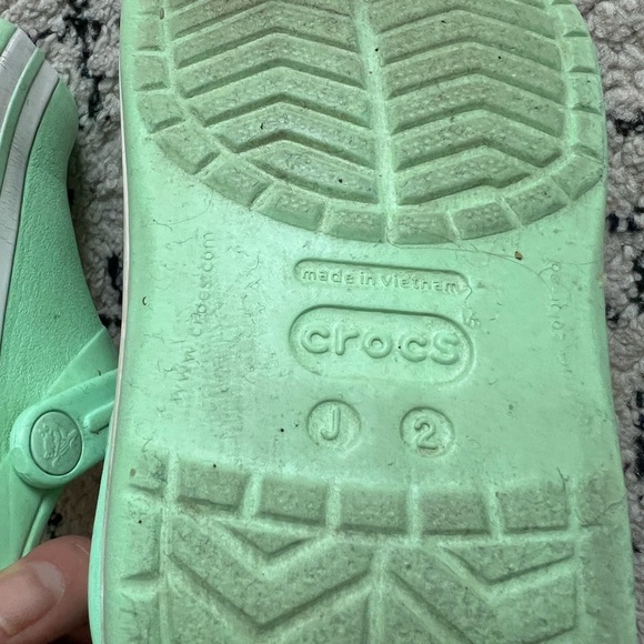 Crocs MINT SIZE J2 - Picture 8 of 8